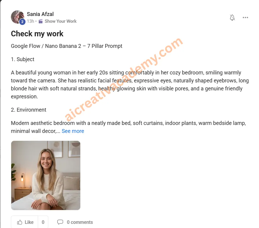 Skool community post 29